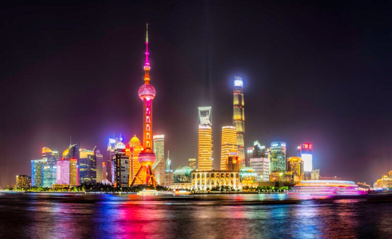 Shanghai Bund skyline