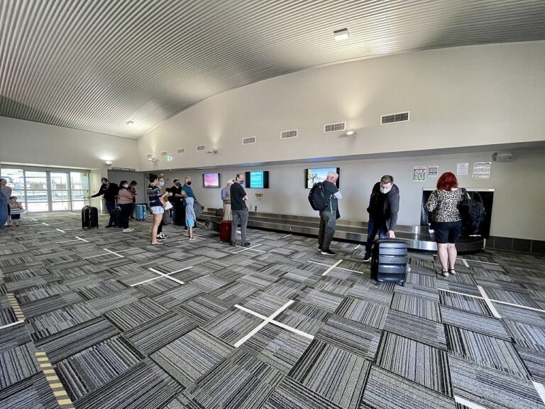Arrival, Roma Airport, Queensland, 2021.jpg