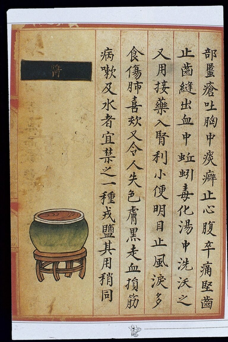 Chinese Materia Dietetica, Ming