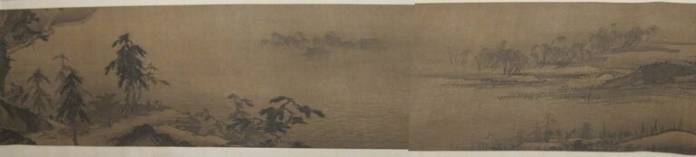 'Landscape with Buddhist Temples' by unidentified painter, early 16th century, Honolulu Museum of Art.jpg